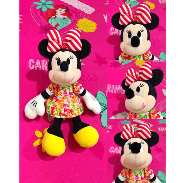 BONEKA MICKEY MINNIE MOUSE PLUSH ORIGINAL TOKYO DISNEY RESORT PRELOVED