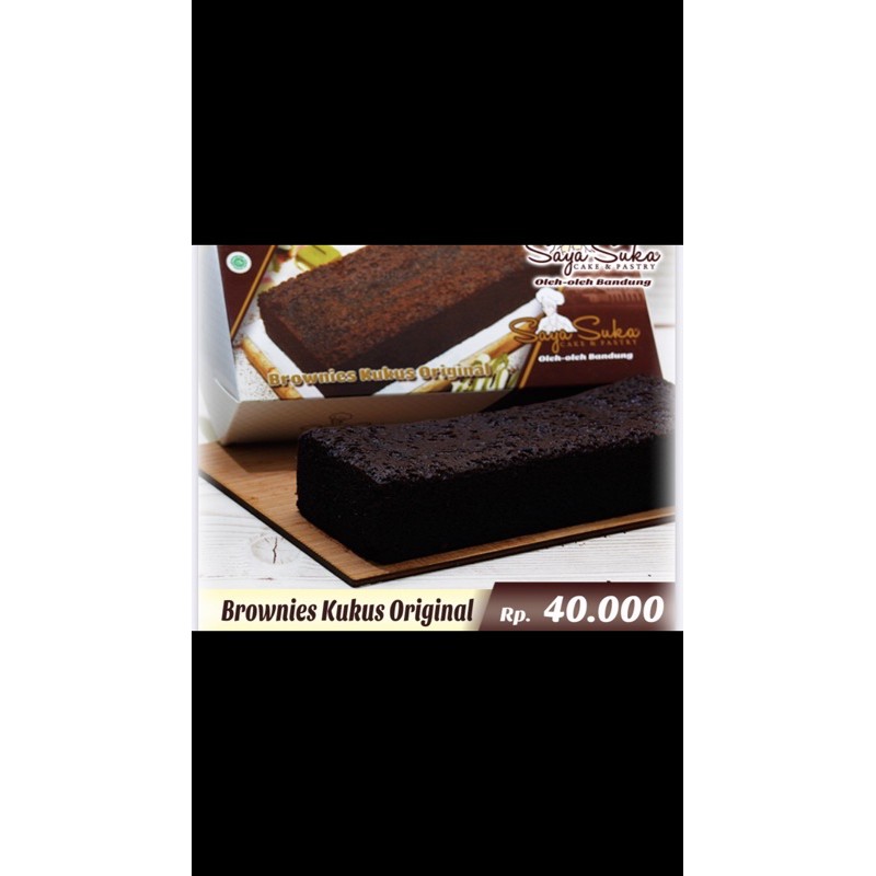 

brownies kukus original