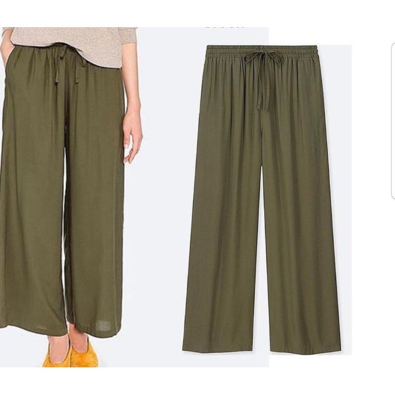 Celana Kulot Wanita Uniqlo