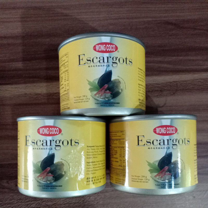 

Wong Coco Escargots in Chili Sauce 200gr