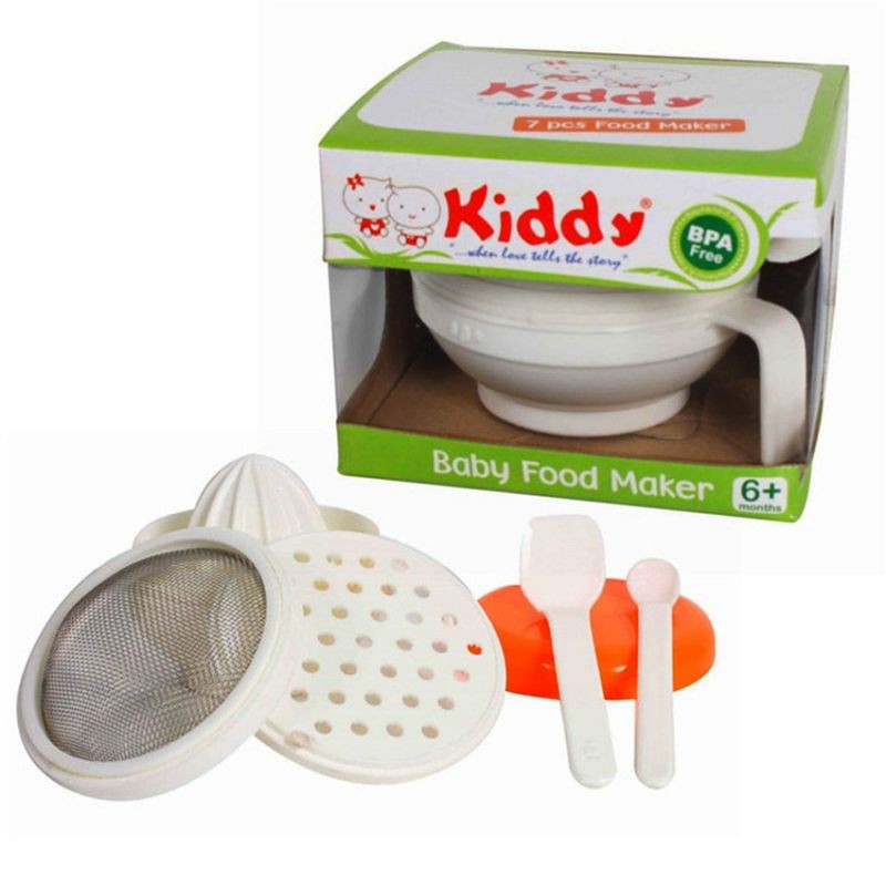 PROMO AKHIR BULAN !!! Food Maker MPASI baby Set 7 in 1 Kiddy ||  perlengkapan MPASI (8502)