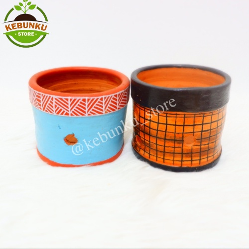 PotGerabah/TerakotaTipe A1 (Pot untuk Anggrek)