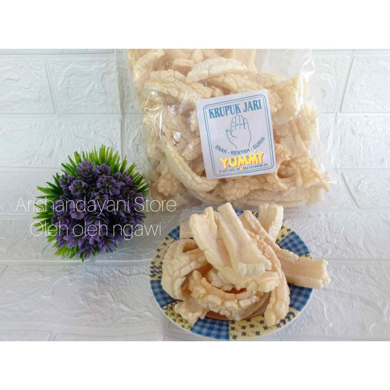 

kerupuk jari rambak, kerupuk rambak, kerupuk jari