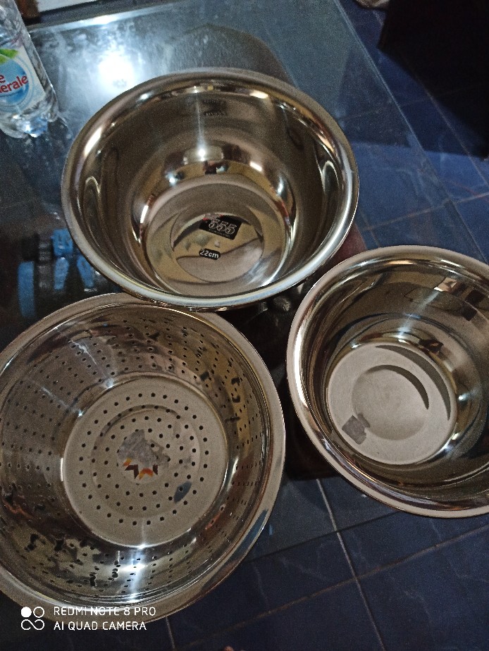 Baskom / Mangkok Stainless Premium 22 Cm