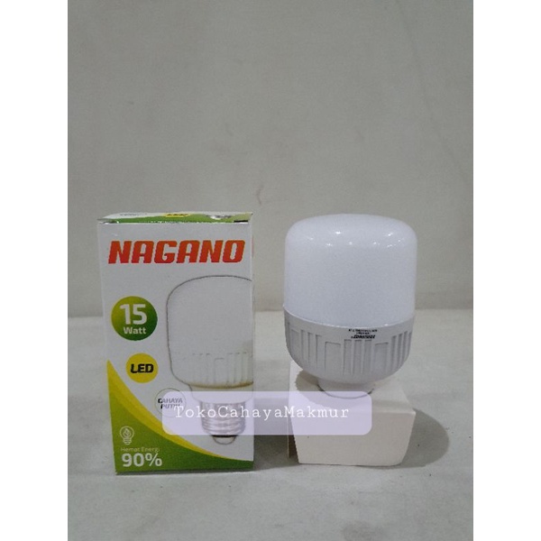 Lampu Bohlam Led Kapsul Nagano 15w 15watt - Lampu Hemat Terang Termurah