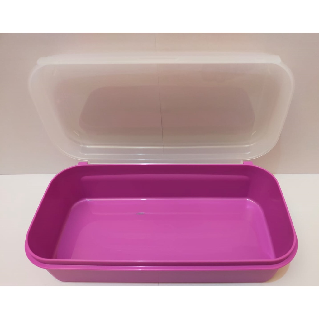 Signature Rectangular ungu 980 ml Tupperware