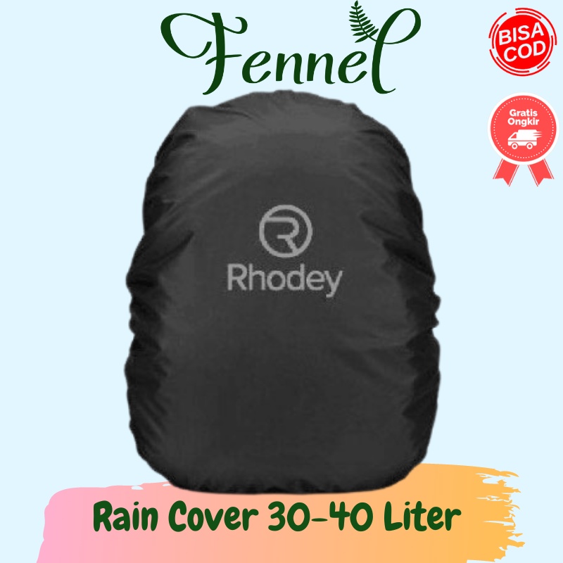 Rain Cover Hujan Tas Ransel 30-40L