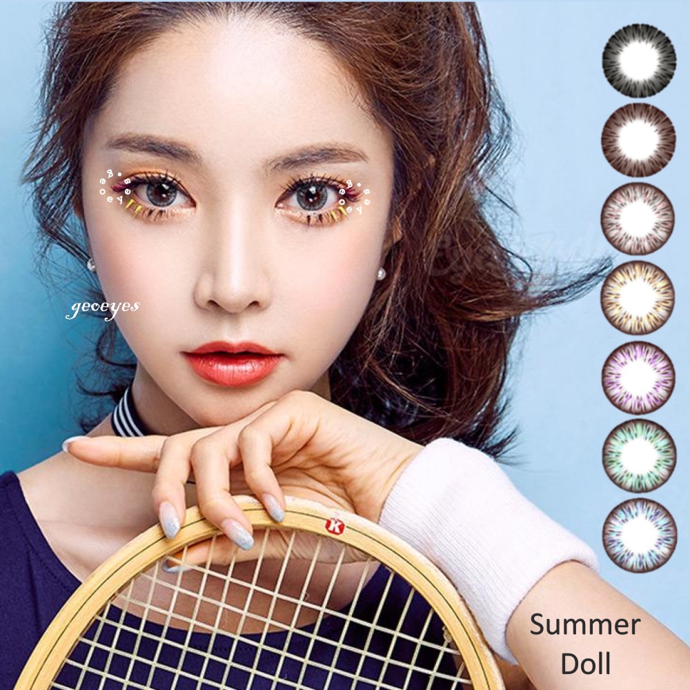 Softlens Summer Doll - Soflen Warna Bisa Minus Tinggi