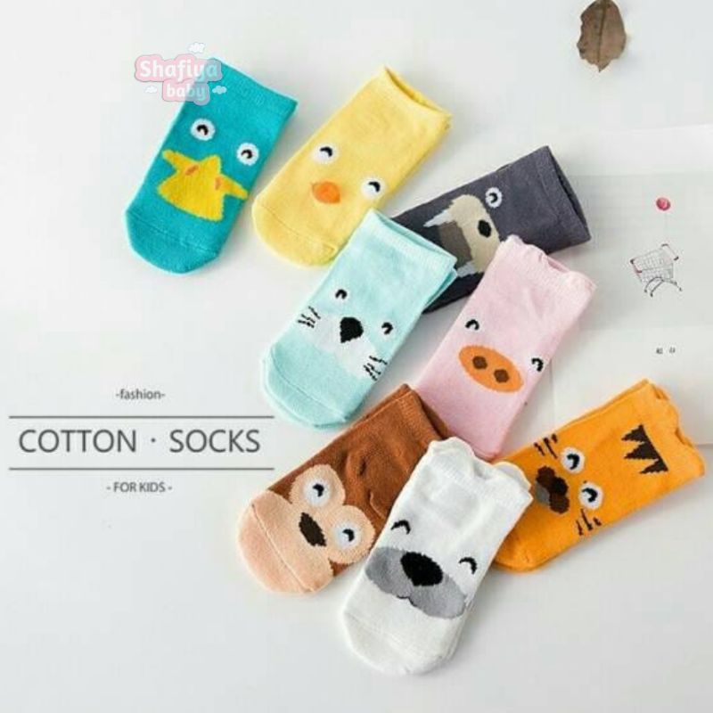 Kaos Kaki Bayi Karakter 3D Cute Impor Kaos Kaki Pendek