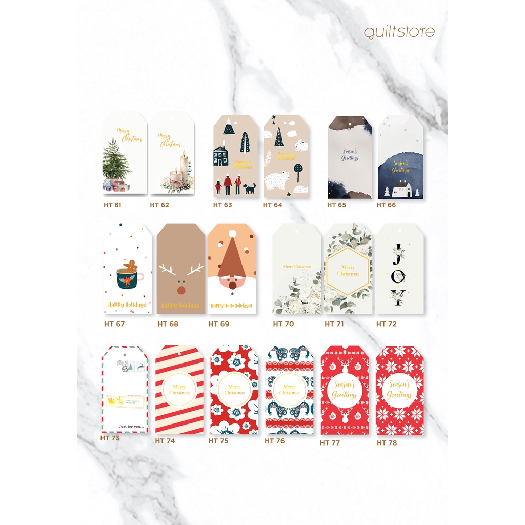 

Tag Kartu Ucapan Hamper Kado Natal 2021 collection 1