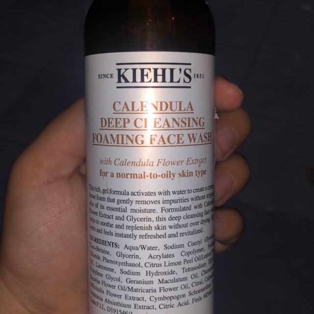Kiehl's face wash