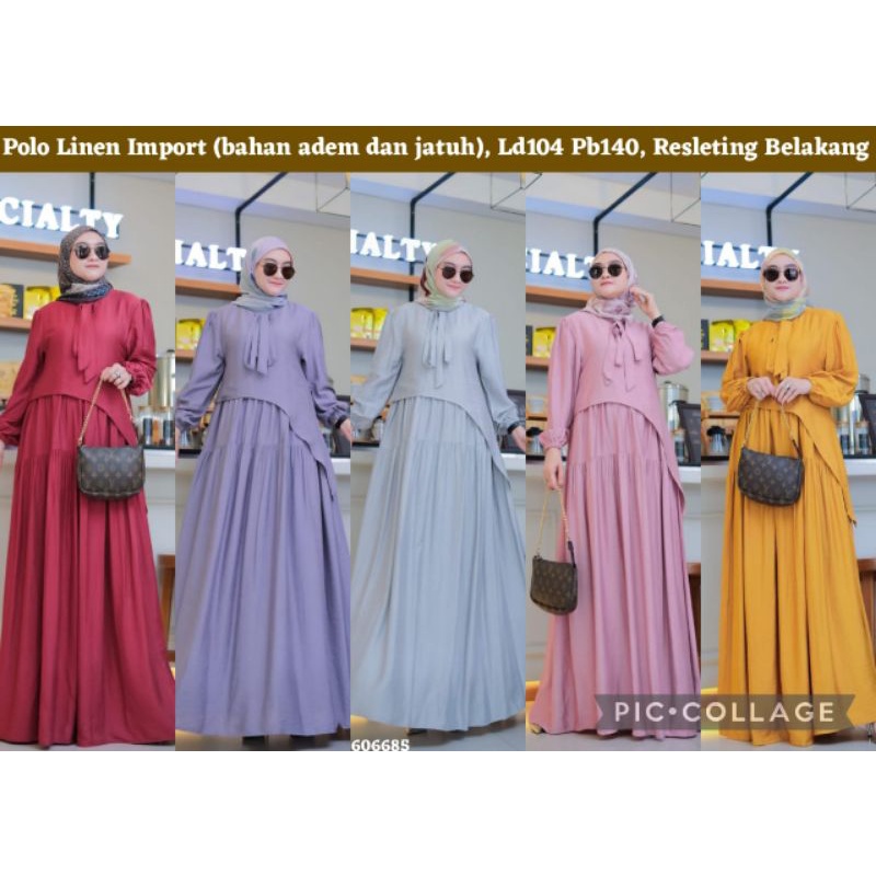 layka dress ori hijrah by restu mandeh