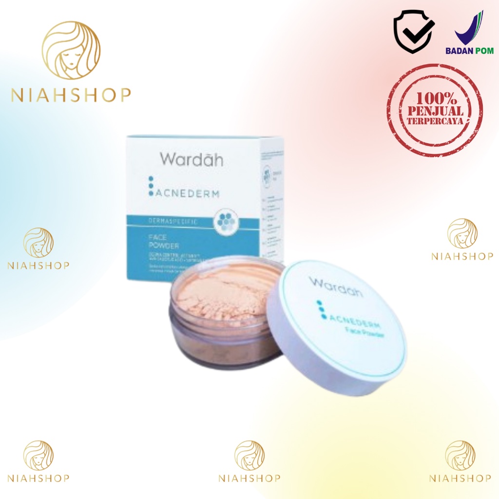 Wardah Acnederm Face Powder  / Bedak Tabur