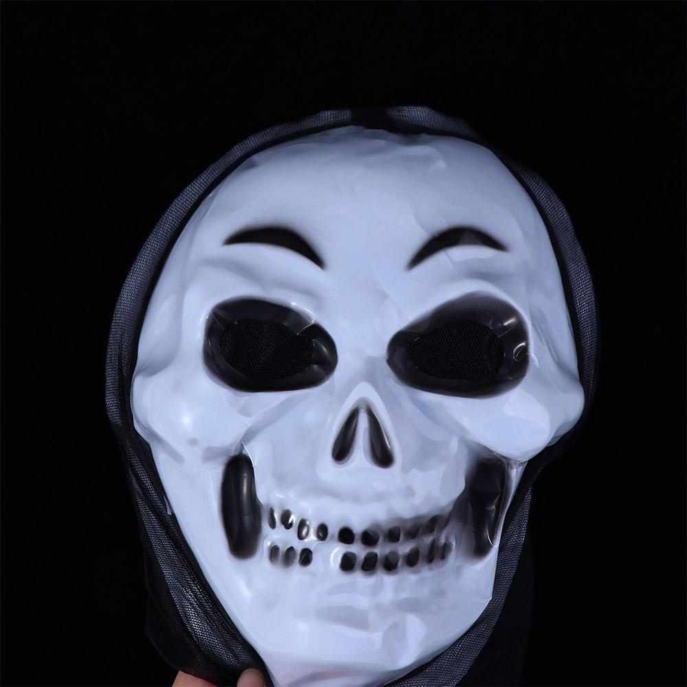 [Elegan] Topeng Halloween Mengerikan Untuk Tari Cosplay Dekorasi Pesta Prop Prom Perlengkapan Pesta Trick Toys Screaming Mask