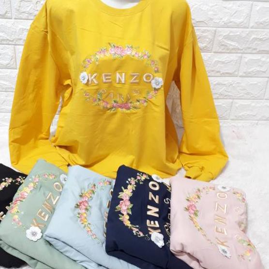 ♂ M & F Kaos Lengan Panjang Import Size 3XL Bordir ➯