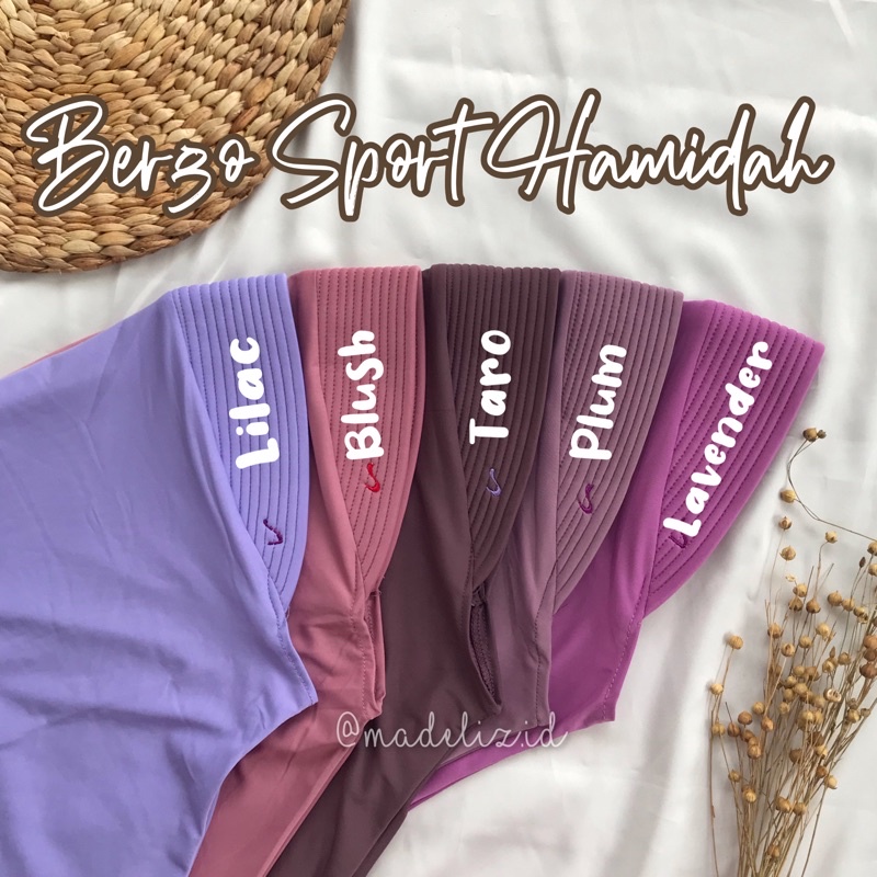 Jual (SIZE M) BERGO HAMIDAH BERGO SPORT HAMIDAH DAILY HIJAB INSTANT