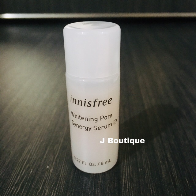 innisfree Whitening Pore Synergy Serum Trial Kit 15ml Travel Size
