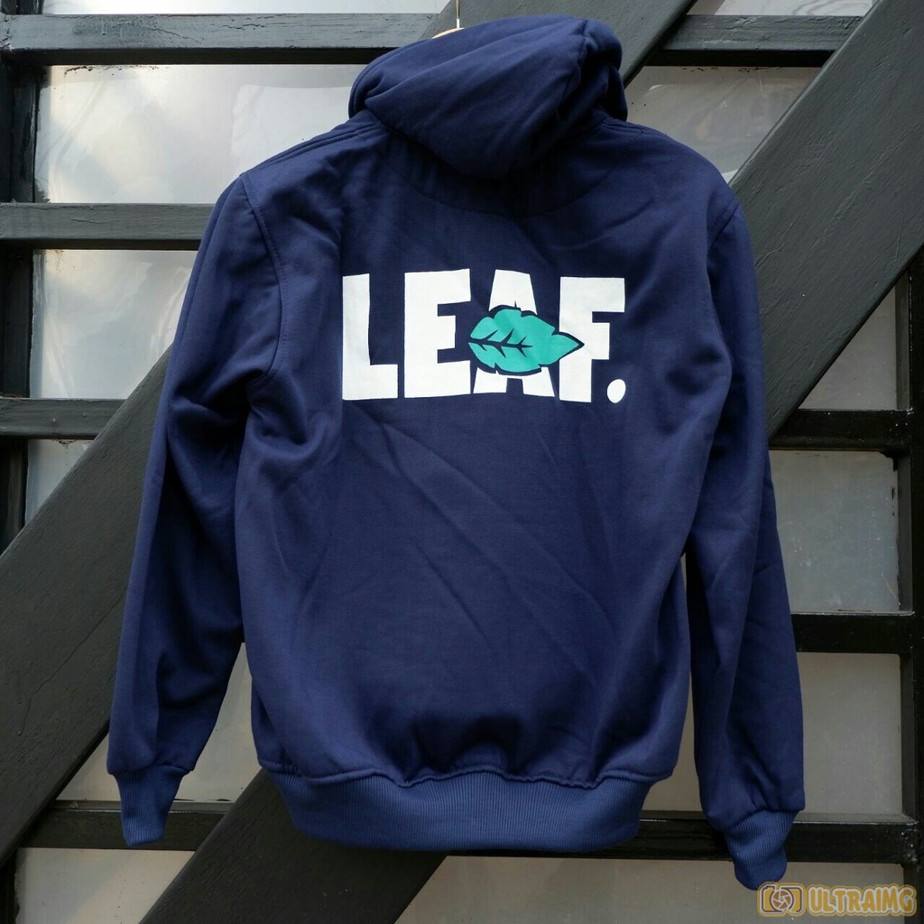 JAKET LEAF KATUN HOODIE GROSIR
