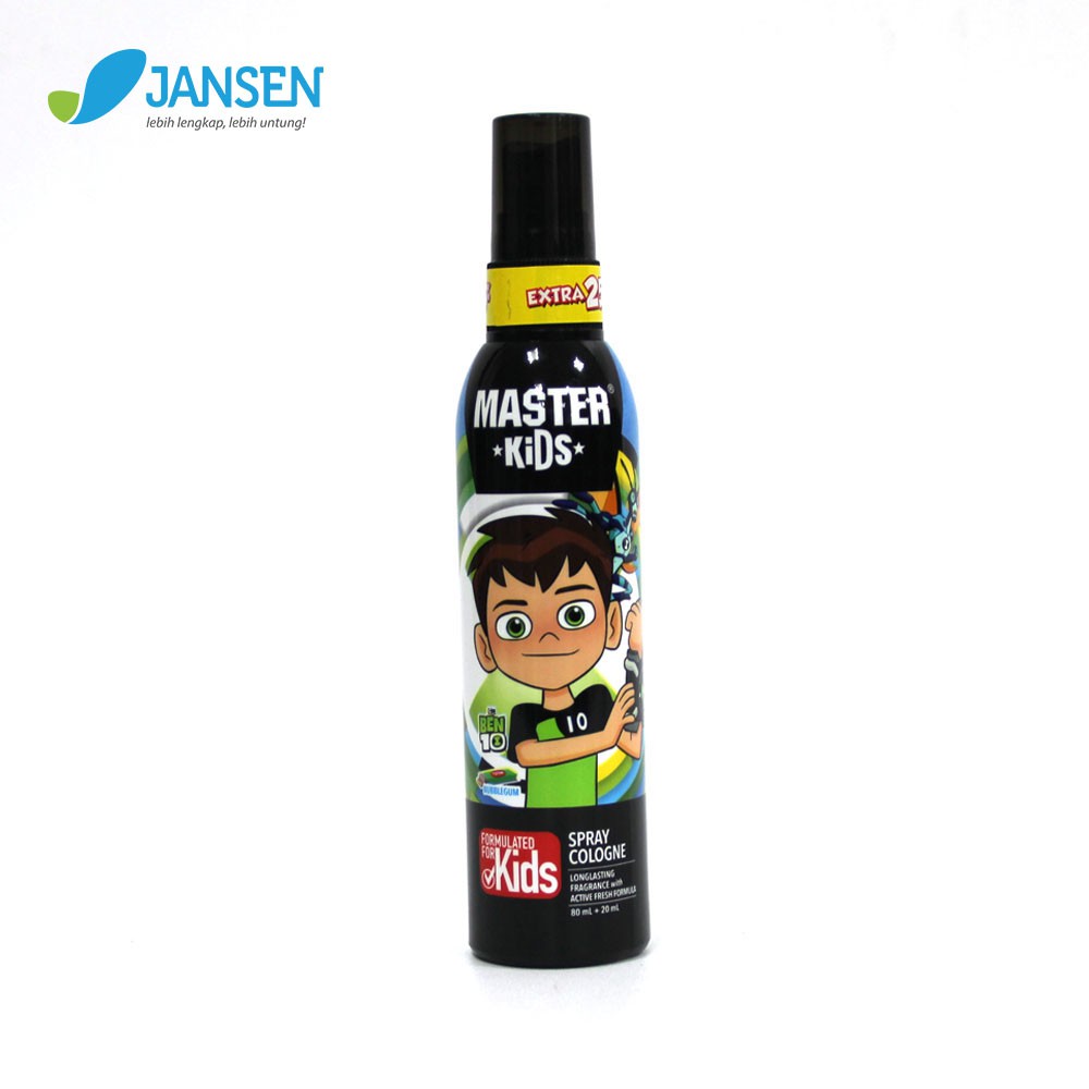 Master Kids Spray Cologne Ben 10 - Parfum Anak-anak 100 Ml