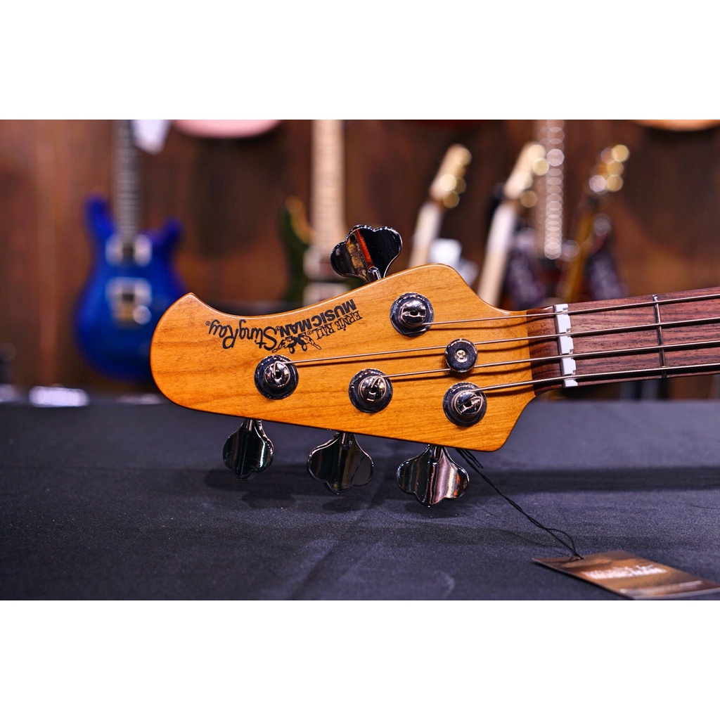 Ernie Ball Music Man StingRay Special 4 HH Bass Guitar - Maroon Mist F90495