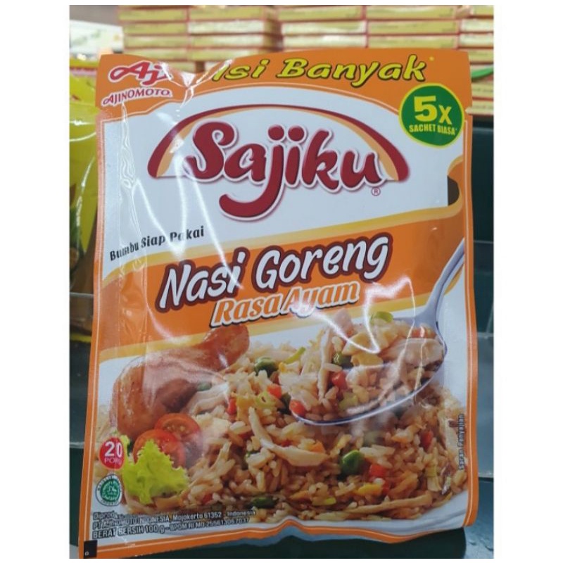 

sajiku bumbu nasi goreng rasa ayam 100gr/Sajiku/bumbu sajiku