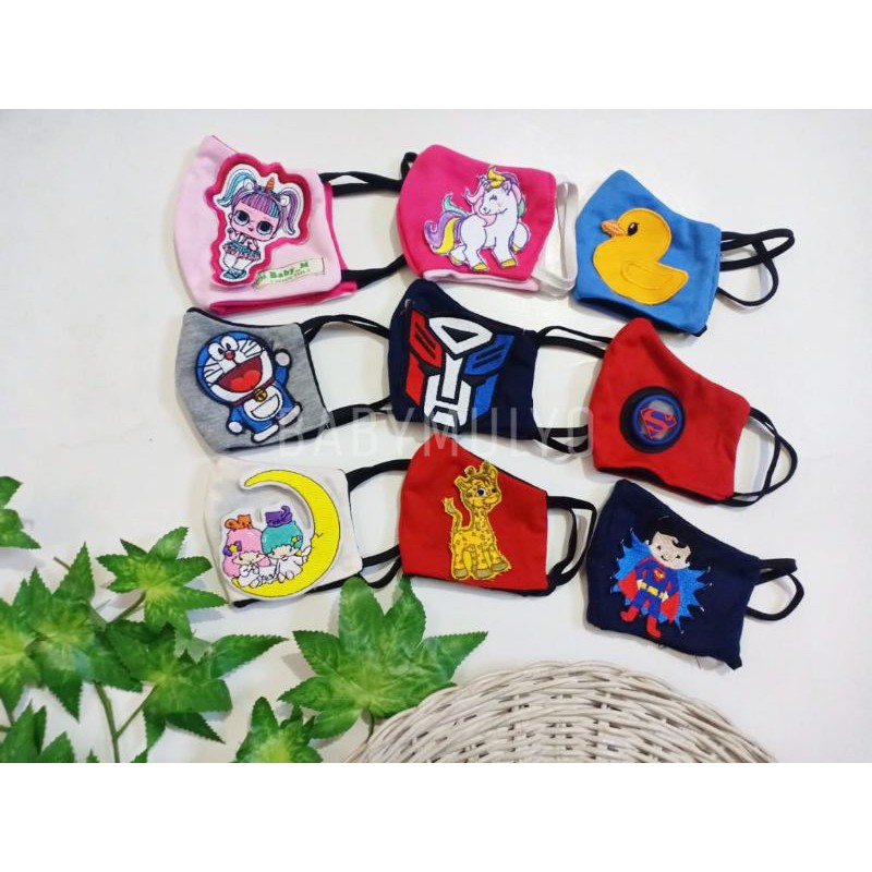 masker anak karakter