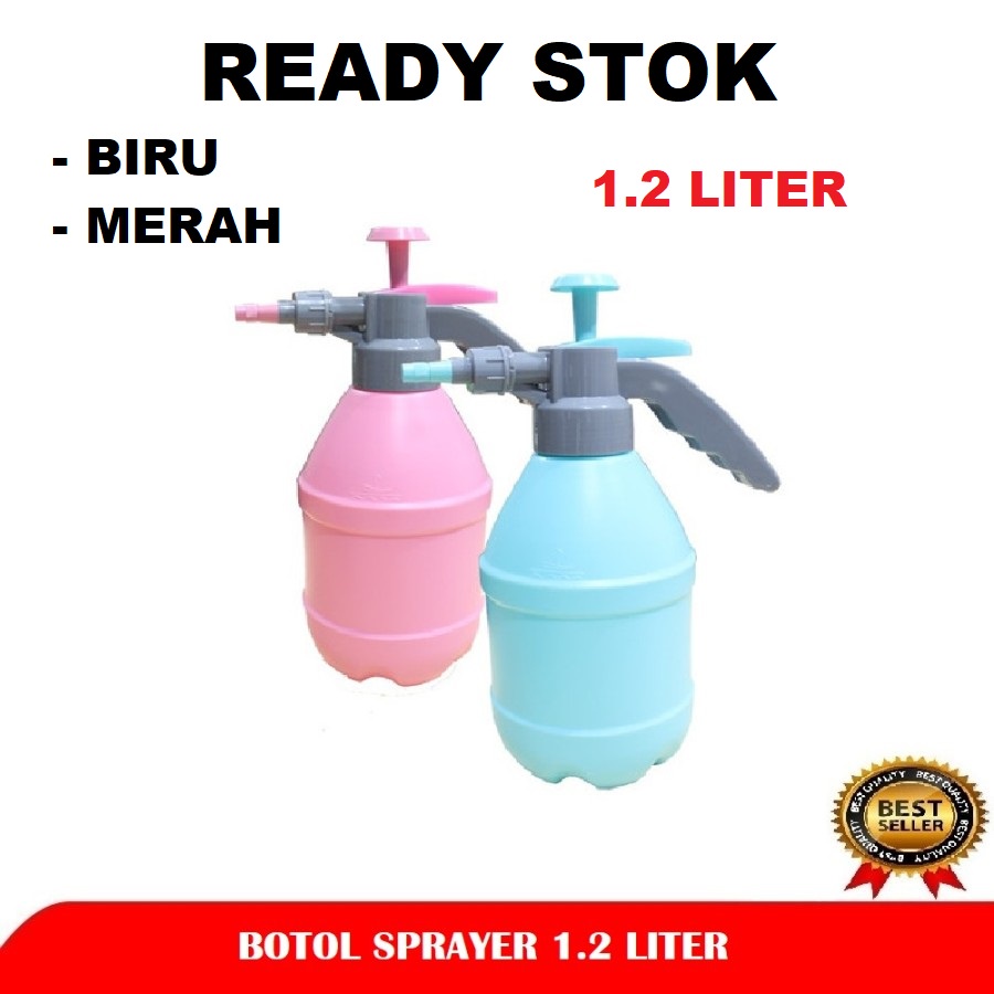 Botol Alat Semprotan 1.2 L Disinfektan Tanaman Air Burung Sprayer 1 Liter