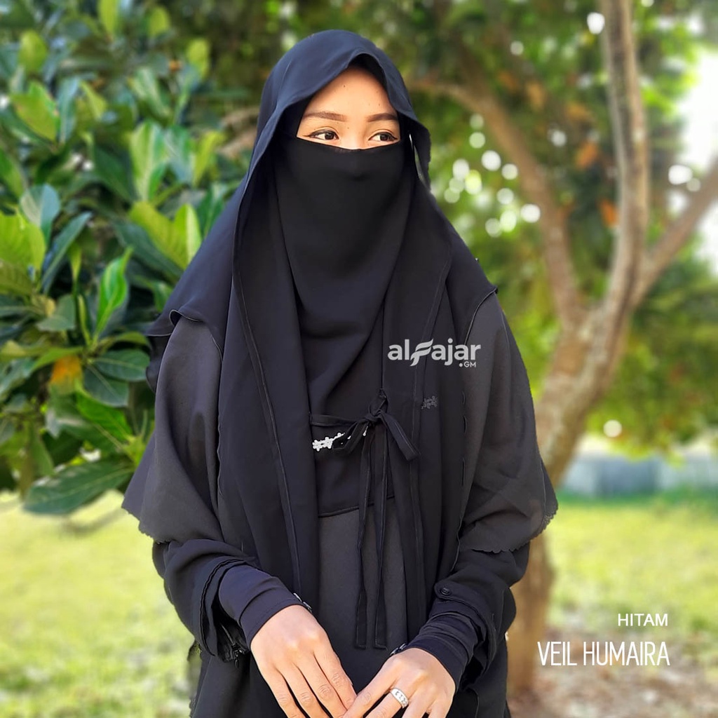 CADAR NIQOB BANDANA Veil Humaira Dua Layer by Alfajar