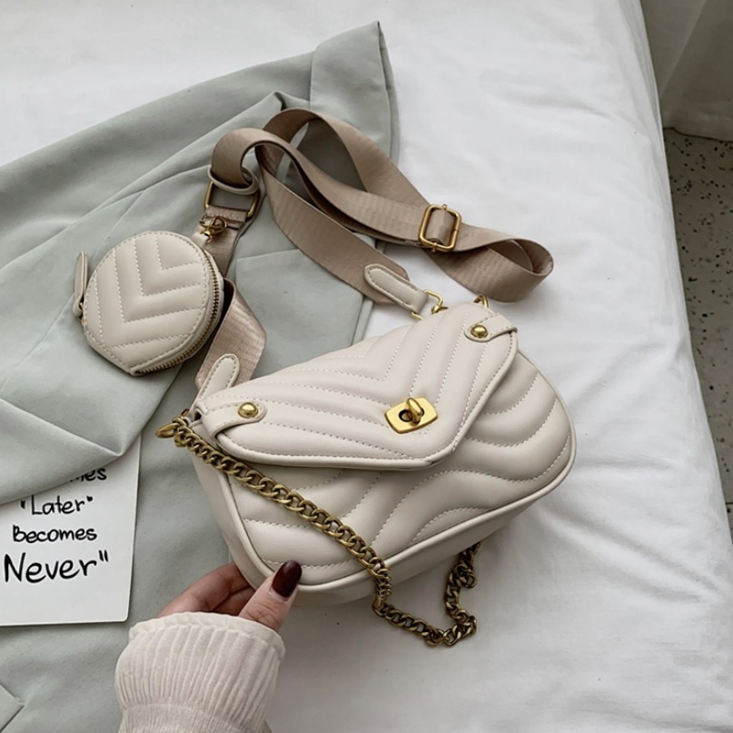 REALPICK (SESUAI POTO) IMPORT TAS SELEMPANG WANITA 2IN1 JT4611 LT1857 EL5613 BQ3066 ZCJ1857 LT1857