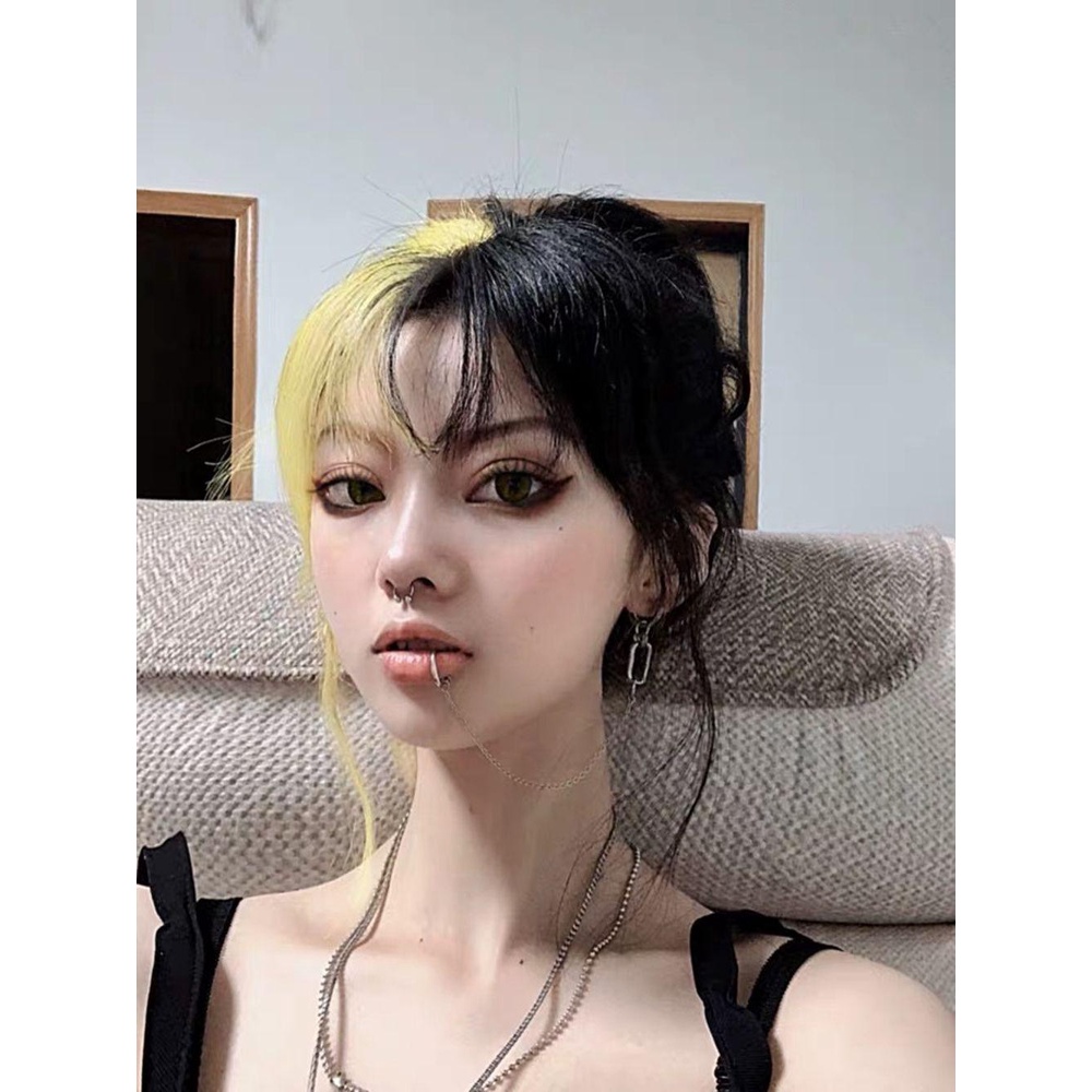 Lily Telinga Hidung Rantai Perhiasan Klip Telinga Gaya Punk Bibir Cincin