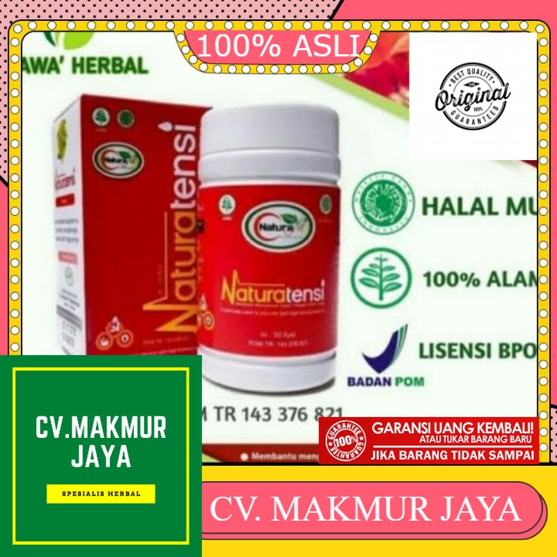 

100% ORIGINAL Naturatensi Herbal Original Obat Tekanan Darah Tinggi Asli