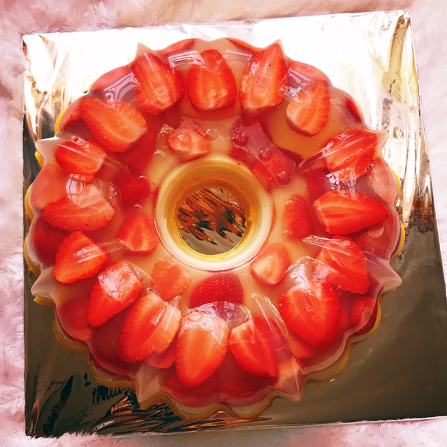 

Pudding strawberry susu