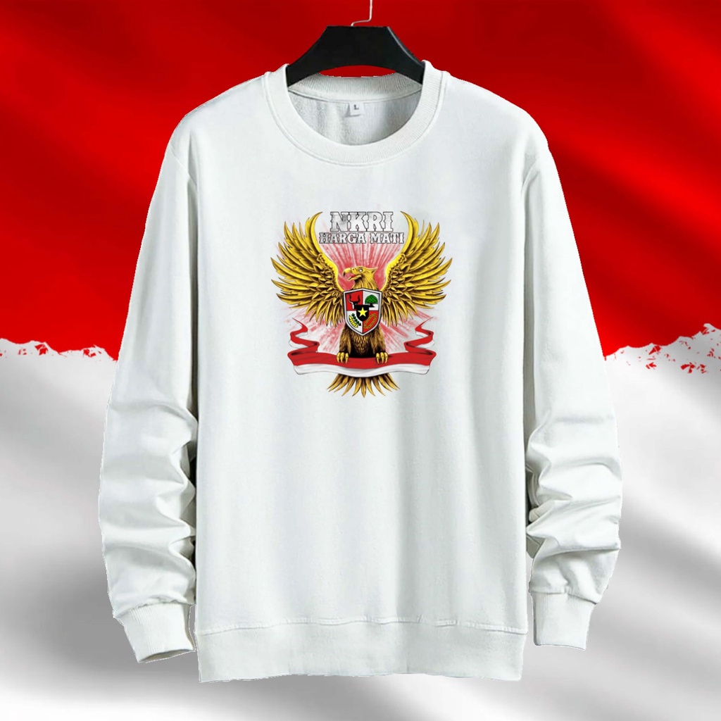 Baju sweater (DTF NKRI) Pria Lengan panjang /Outerwear/Sweater pria/Fashion pria/Sweater Pria Basic Jumper