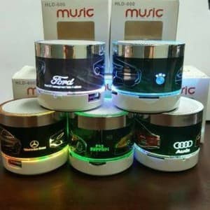 Speaker Bluetooth ORI Original Mini LED C1 Motif Mobil Praktis Grosir