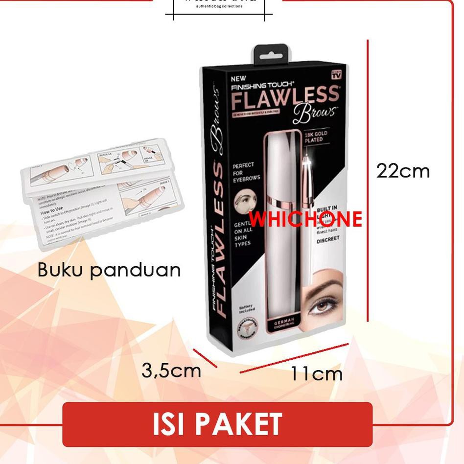 ✫ Alat Cukur Alis Pencukur Alis Elektrik Portable Simple -CKR-ALIS-Whichone.id ➵
