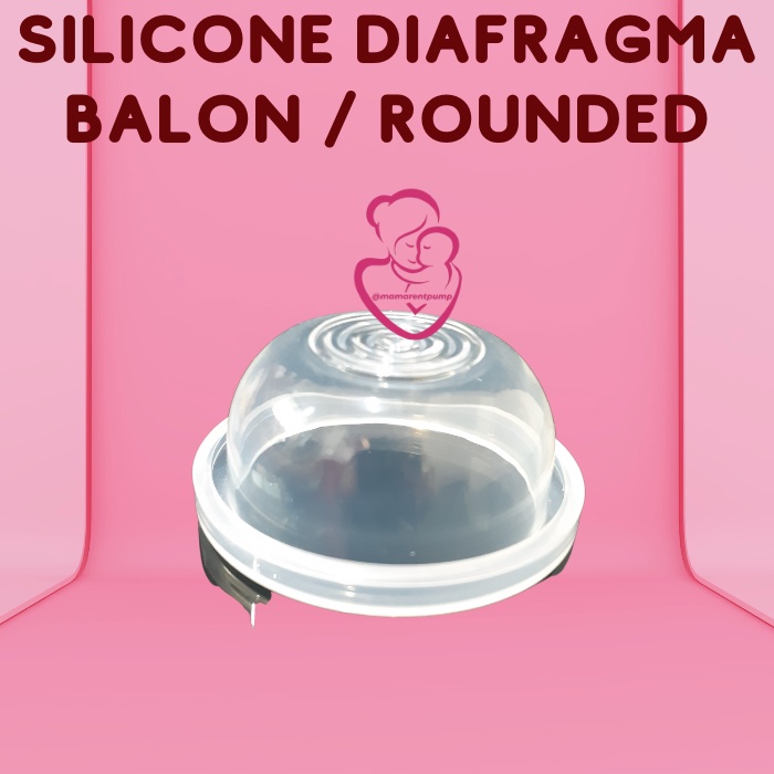 Silicone Diafragma BALON / ROUNDED membran silikon bentuk bulat mangkok cocok Harcoo Sidmool