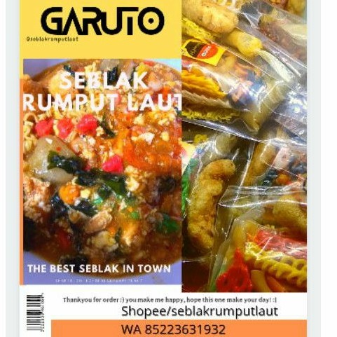 

SEBLAK RUMPUT LAUT PORSI MUKBANG / TANPA MINIMAL ORDER