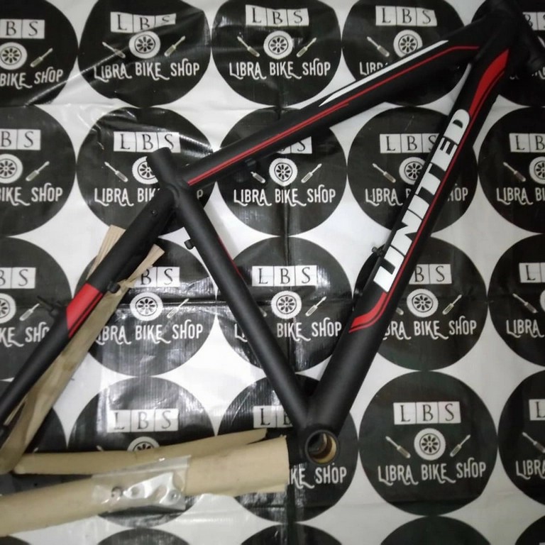 FRAME UNITED MIAMI MTB 26 MERAH PUTIH l FRAME 26 UNITED MIAMI