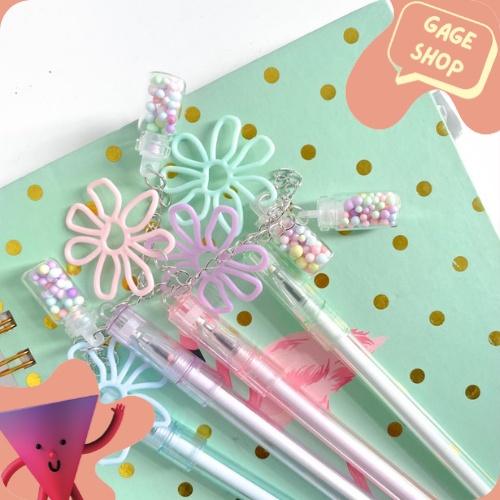 

pulpen botol bunga matahari (4/8/12 pcs) pena tinta hitam kebutuhan sekolah anak aat tulis pen lucu imut bolpen unik fancy keren bisa COD termurah import