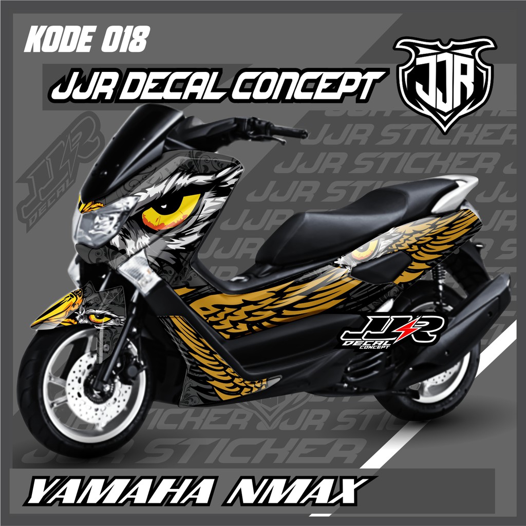 Jual STIKER NMAX 2017-2019 DECAL YAMAHA NMAX MOTIF ELANG | Shopee Indonesia