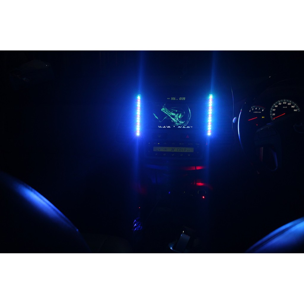 Lampu LED Equalizer Multi Color untuk penggemar sound system mobil