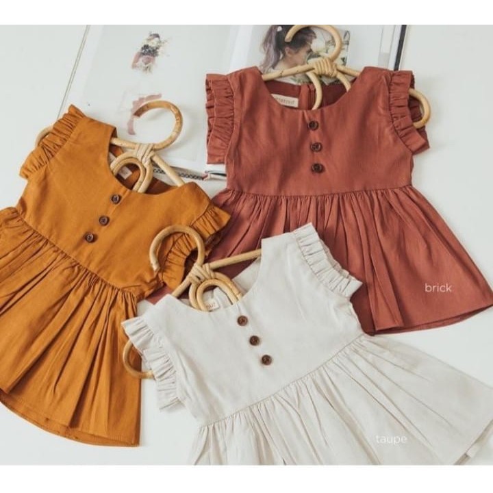 KALILA - SHAKILA Dress Anak Perempuan Umur 2-6 Tahun | Dress Anak Cewek