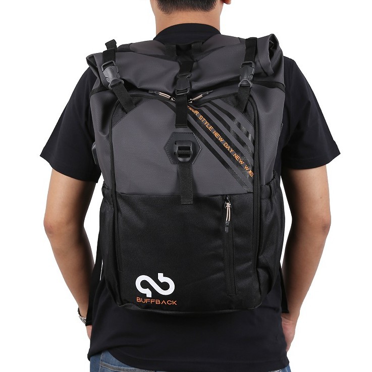 Tas Punggung / Ransel Semi-Cariel BUFFBACK Free RainCover