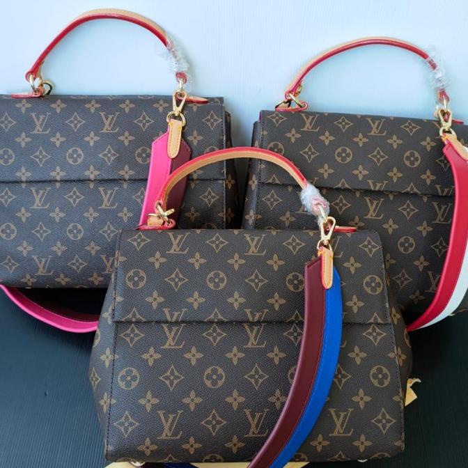 Bag Canvas - Tas Tangan Wanita Louis Vuitton Lv Cluny Monogram Canvas Handbag Bag