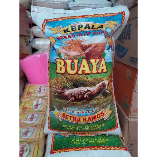 Beras cap Buaya Setra Ramos 19kg