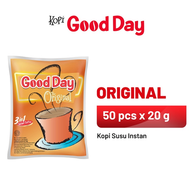 

GOOD DAY The Original 1 Bag (50 x 20 gr)