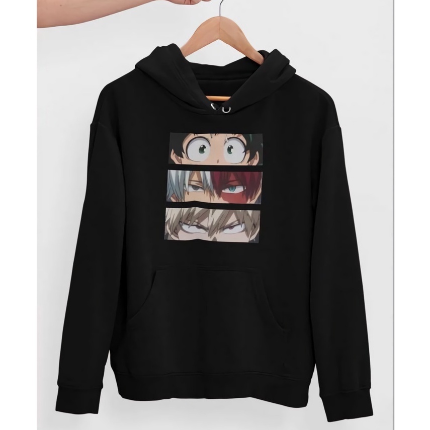 Hoodie Trio Boku no Hero Eyes Anime Manga BNHA