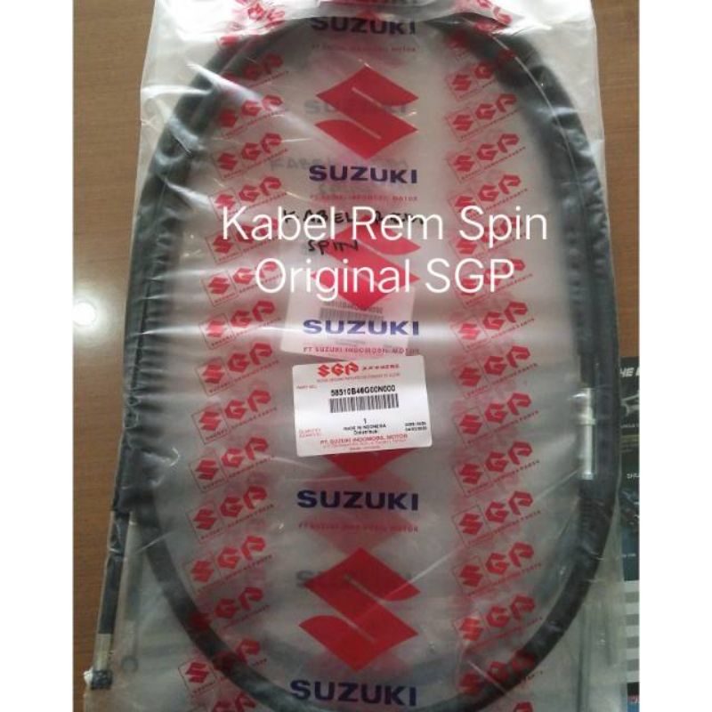 KABEL REM BELAKANG SPIN ORIGINAL SUZUKI ASLI SGP