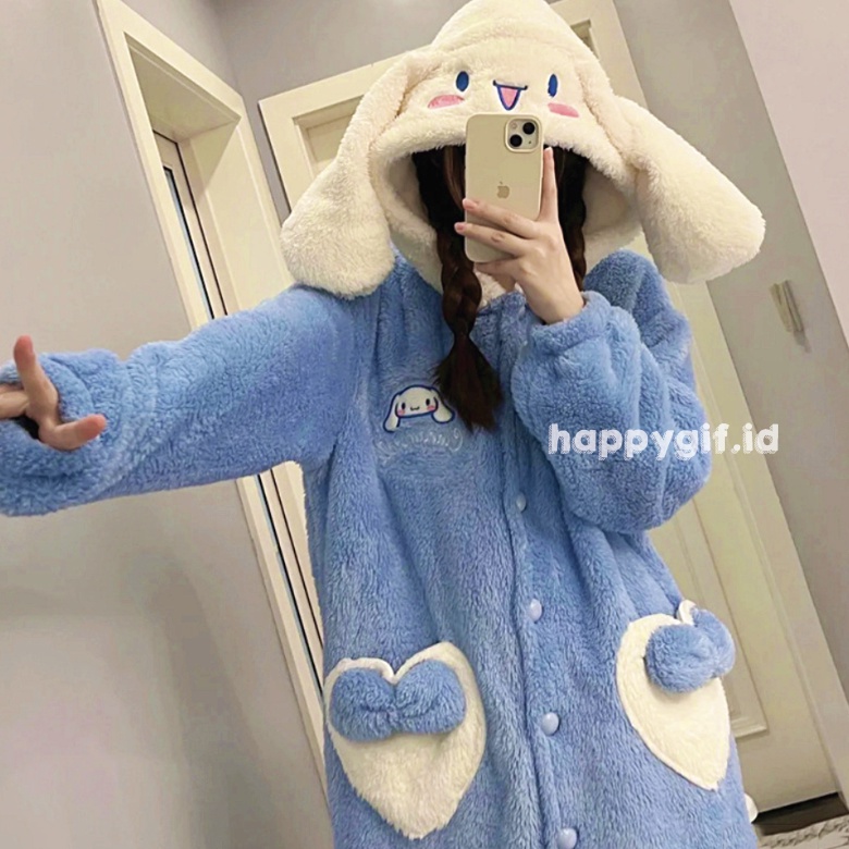 CINNAMON ROLL DASTER ONESIE BAJU TIDUR KOSTUM  PIYAMA KIGURUMI