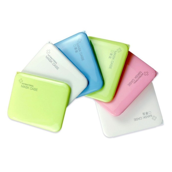 Kotak Masker Antibacterial Mask Case Tempat Penyimpanan Masker Kotak Masker Plastik / Case Masker / Tempat Masker / Mask Storage Box